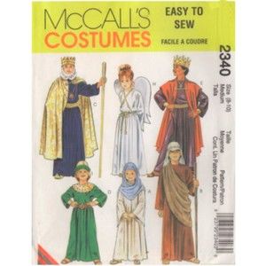 Vintage ©1999 - McCall's Costume Pattern 2340 - Size Medium (8-10)